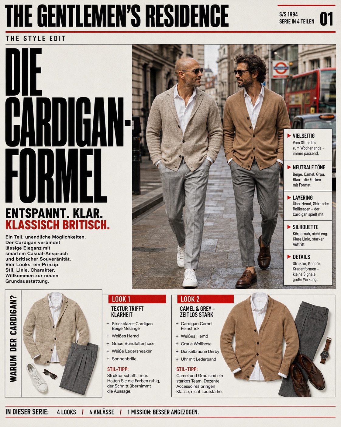 Die Cardigan Formel