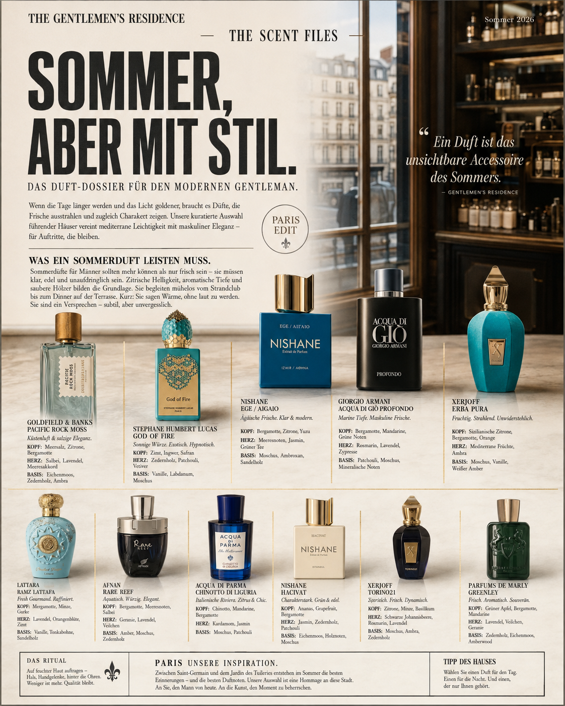 Sommer – aber mit Stil