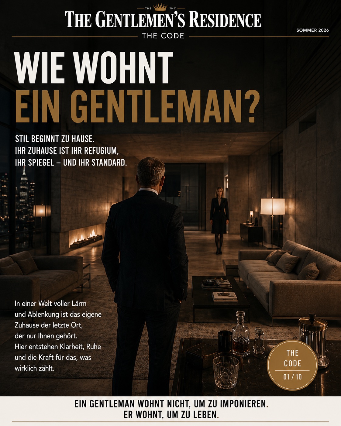 Wie wohnt ein Gentleman?