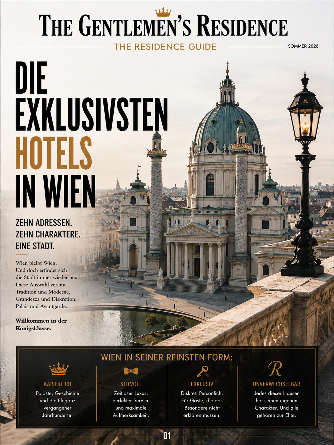 Die exklusivsten Hotels in Wien