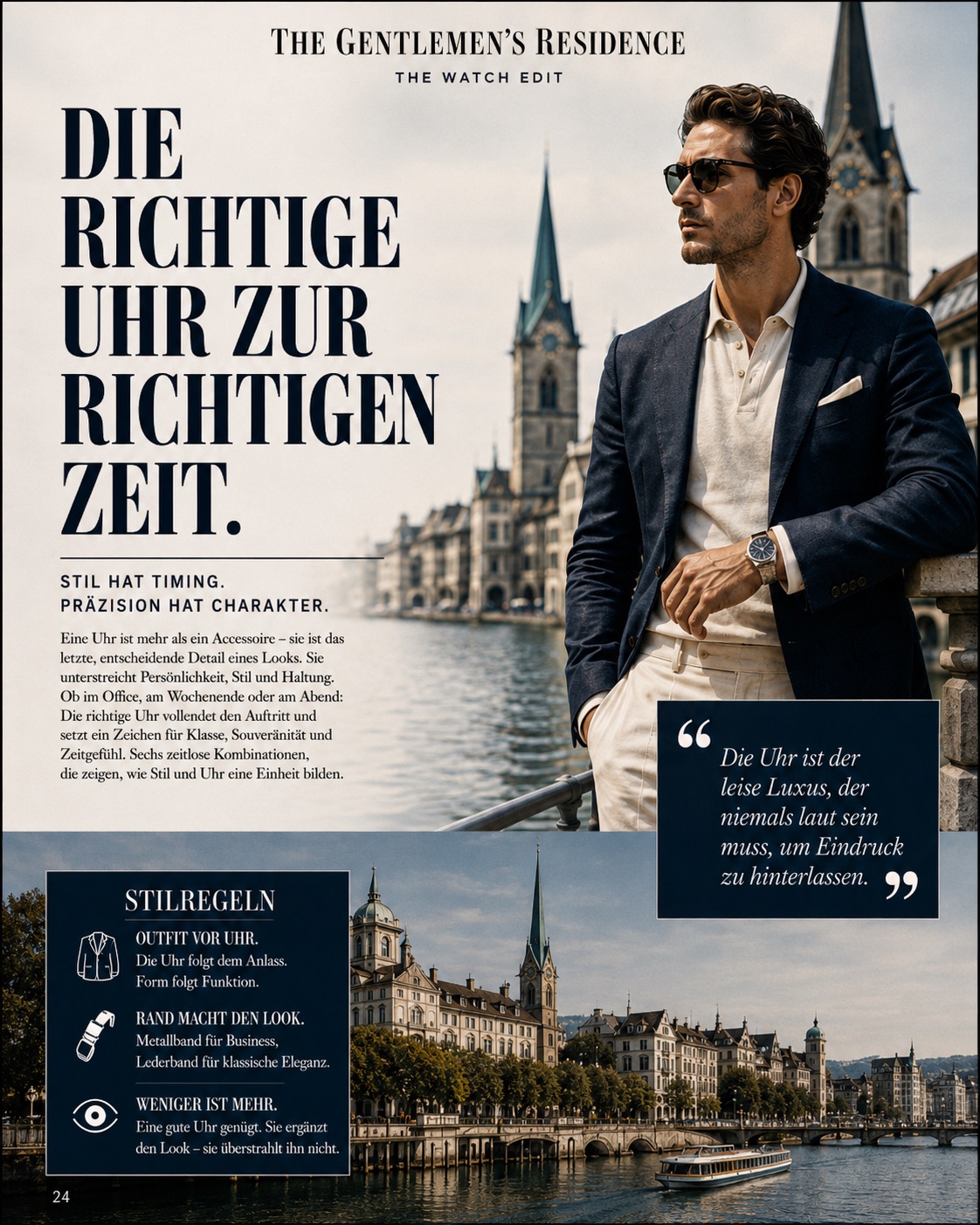 Die richtige Uhr zur richtigen Zeit. Eine kuratierte Auswahl.