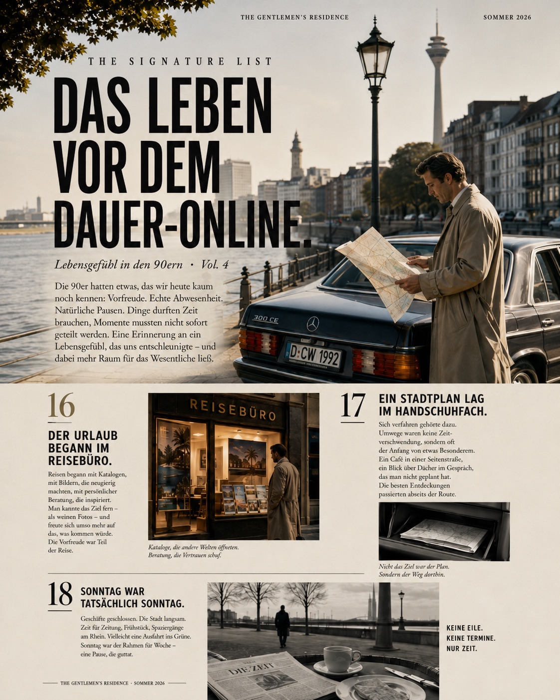 Das Leben vor dem Dauer-Online. Lebensgefühl in den 90ern