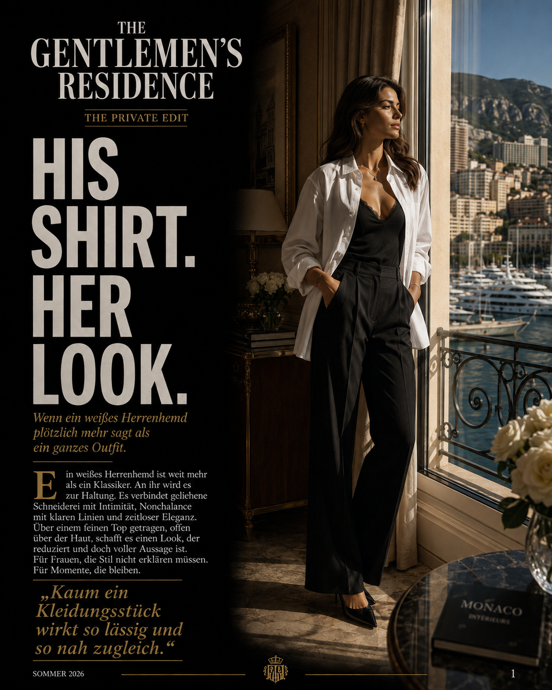 His Shirt – her Look