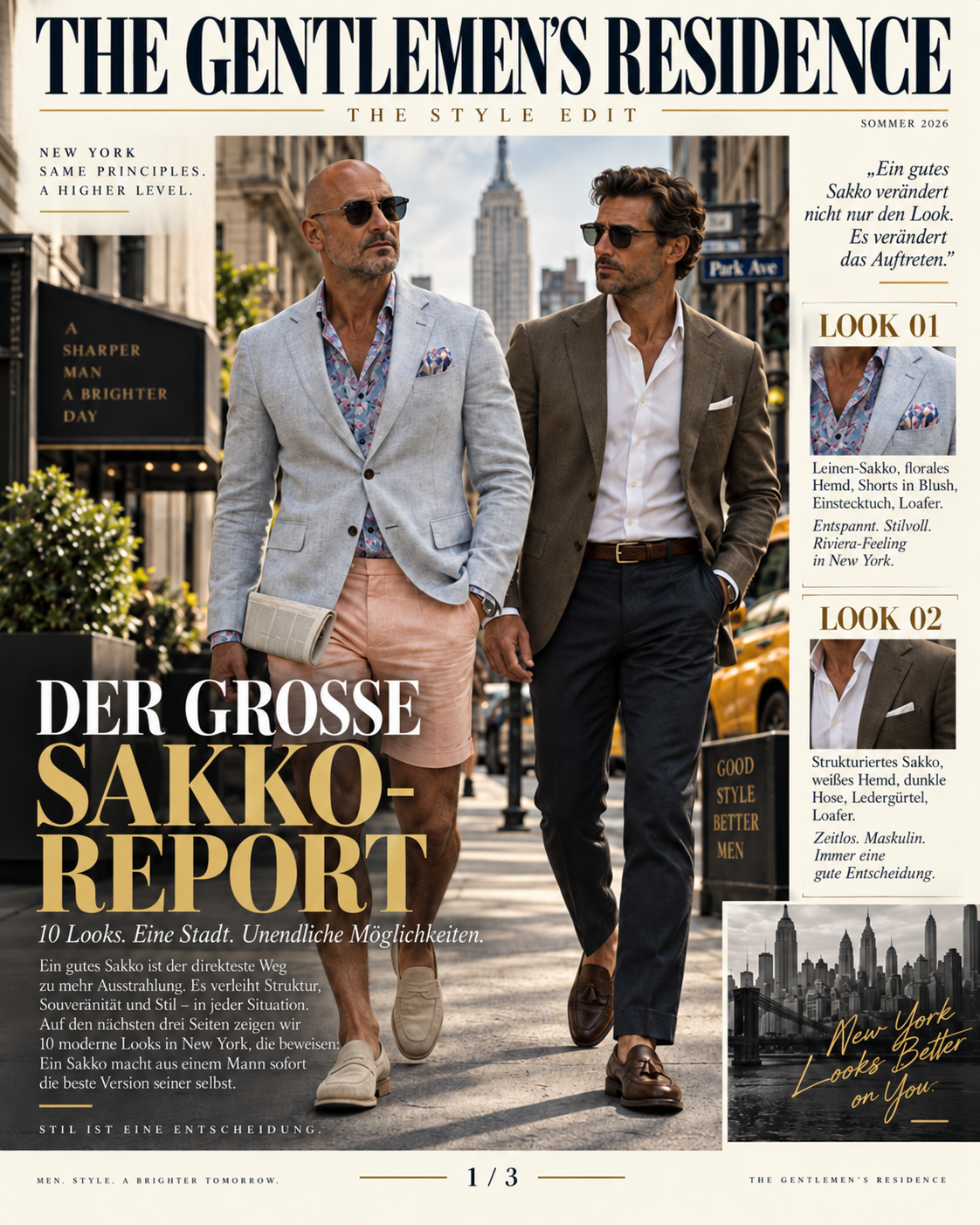 Der Große Sakko-Report.