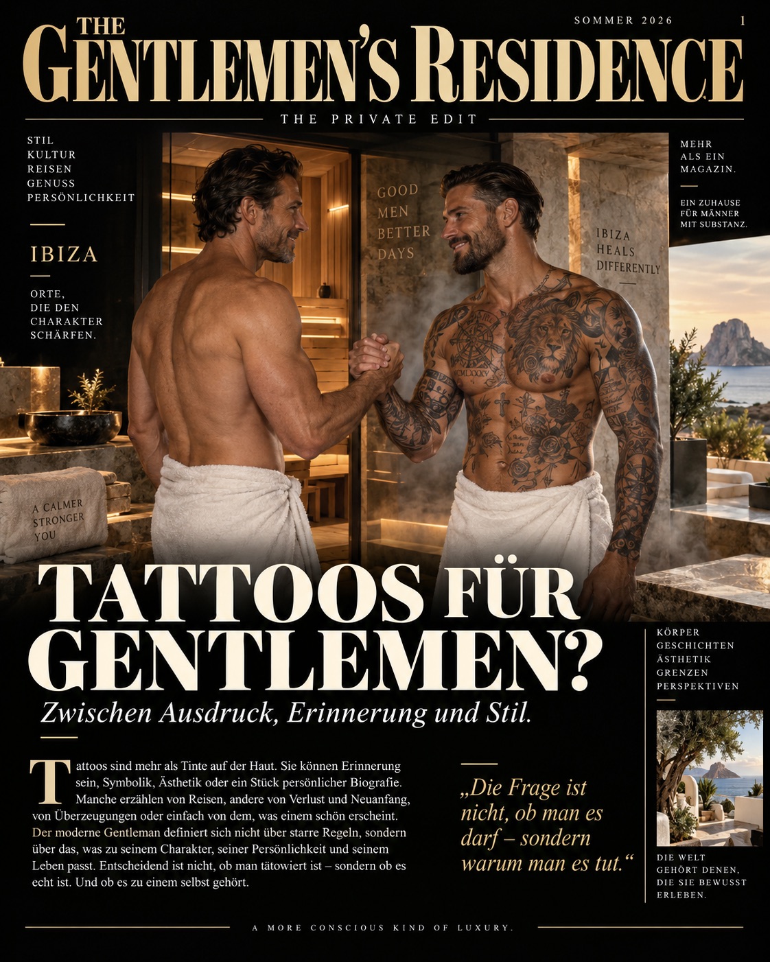 Tatoos für Gentlemen?