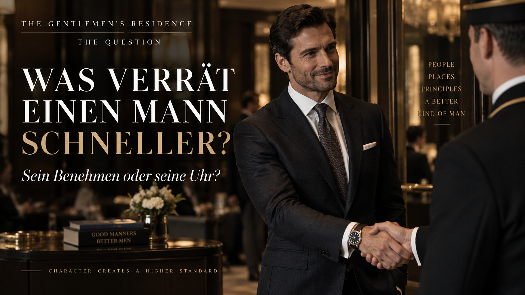 Was verrät einen Mann schneller?